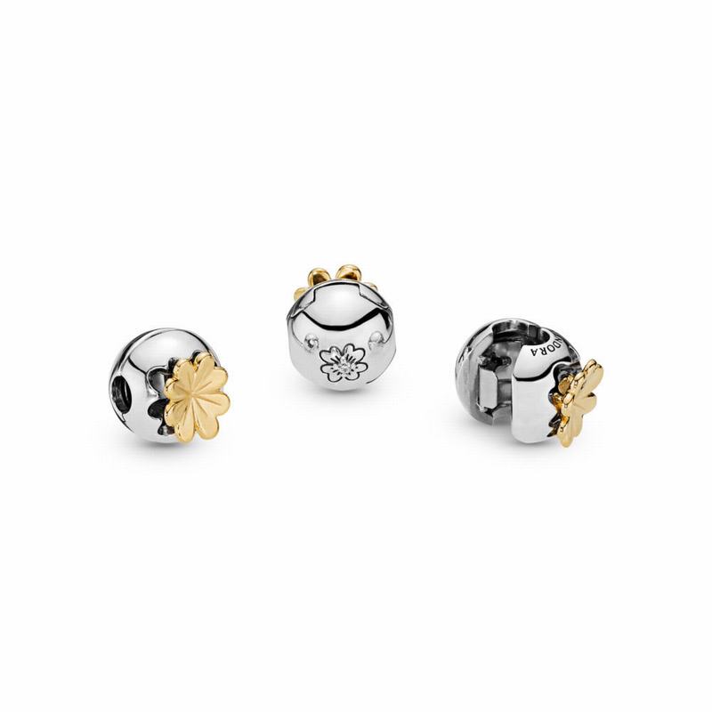 Pandora Shine™ Shining Clover Charm Ireland - Pandora Shine/Sterling Silver/Cubic Zirconia - 807529B